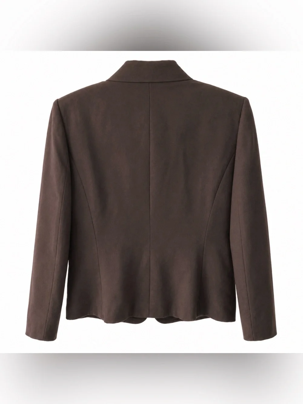 Tahari Dark Brown Tailored Blazer